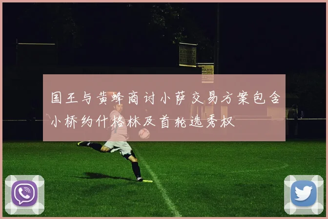 国王与黄蜂商讨小萨交易方案包含小桥约什格林及首轮选秀权